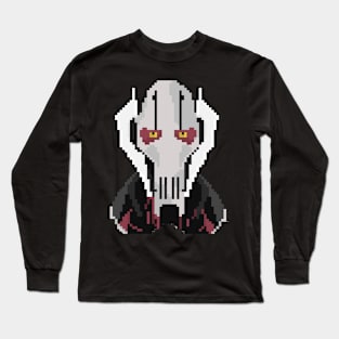 Pixelated General Grievous Headshot Long Sleeve T-Shirt